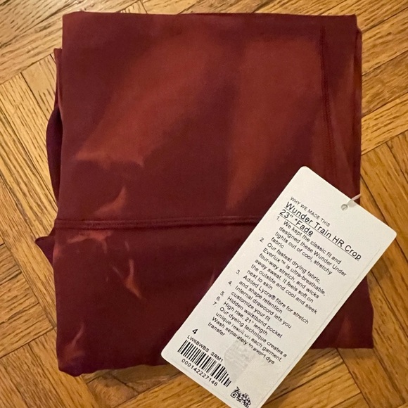 Lululemon Wunder Train HR Crop 23” Fade Leggings Size 4 NWT $118.00 - Picture 12 of 12